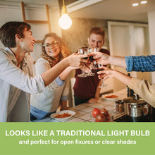 Load image into Gallery viewer, 60W Equiv. Frosted Glass Filament G25 Soft White Dimmable LED Bulb
