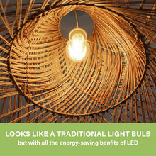 Load image into Gallery viewer, 75W Equiv. Clear Glass Filament A19 Soft White Dimmable LED Bulb
