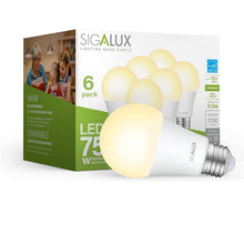 Load image into Gallery viewer, 75 Watt Equivalent Soft White Dimmable A19 Bulb
