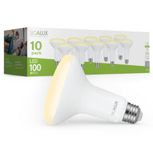 Load image into Gallery viewer, 100 Watt Equivalent Soft White Dimmable BR30 LED Bulb
