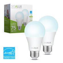 Load image into Gallery viewer, 75 Watt Equivalent Daylight A19 Dimmable LED Bulb
